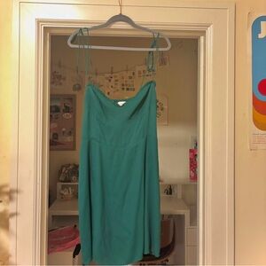 Green Wilfred aritzia dress
